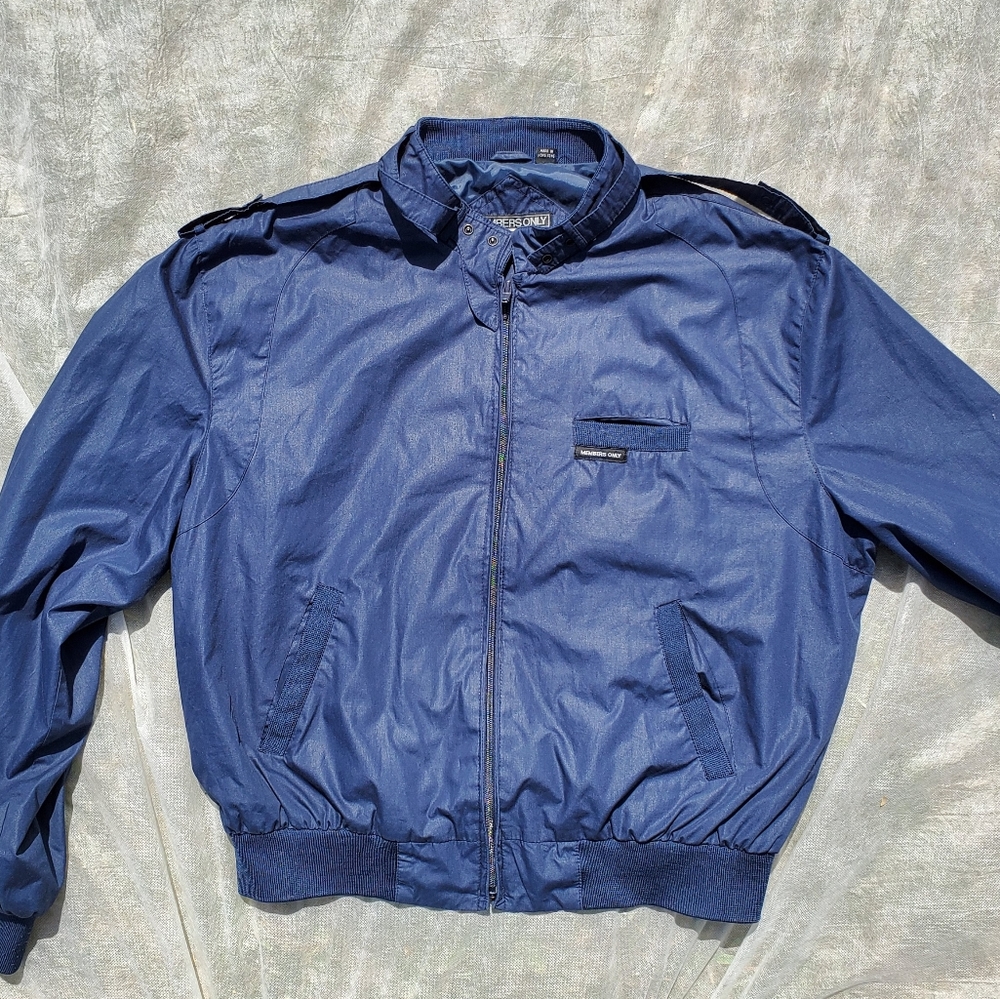 Vintage MEMBERS ONLY Jacket - Navy Blue